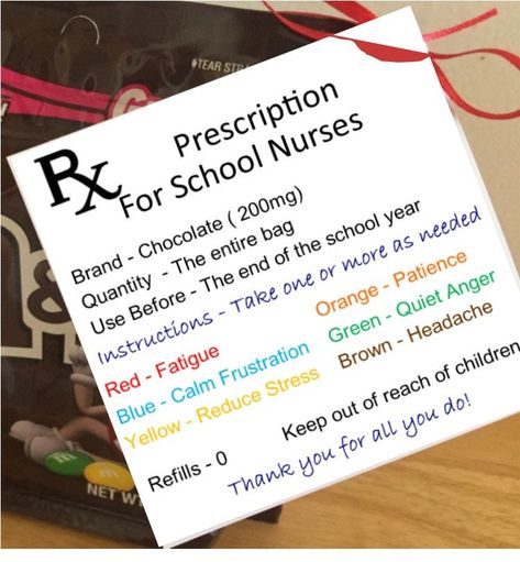 School Nurse Appreciation Gifts, 4h Crafts, School Nurse Appreciation, Catholic Schools Week, School Nurse Office, Nurse Appreciation Week, Nursing School Gifts, Staff Motivation, Nurses Week Gifts