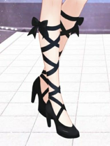 Heels Art Reference, Heels Drawing Reference, Anime Shoes Drawing, Anime Heels, Oc Dress, Vestidos Anime, Black Lace Shoes, Dr Shoes, Dress Design Drawing