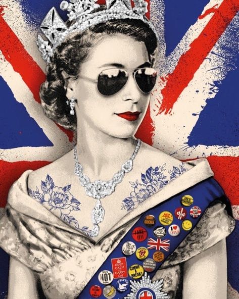 Icona Pop, Mr Brainwash, Cecil Beaton, Elisabeth Ii, Platinum Jubilee, Queen Art, Queen Of England, Her Majesty The Queen, Gcse Art