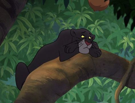 Bagheera (Bob Joles) from "The Jungle Book 2" (2003) Jungle Book Panther, Jungle Book Bagheera, The Jungle Book 2, Rumble In The Jungle, Nostalgia Art, The Jungle Book, Steamboat Willie, First Animation, Disney Princes