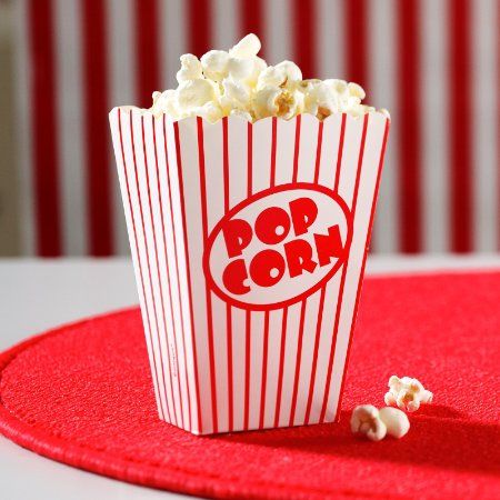 Party Food Boxes, Custom Popcorn Boxes, Hollywood Birthday Parties, Hollywood Birthday, Hollywood Party Theme, Movie Night Snacks, Popcorn Boxes, Pop Popcorn, Carnival Birthday Parties