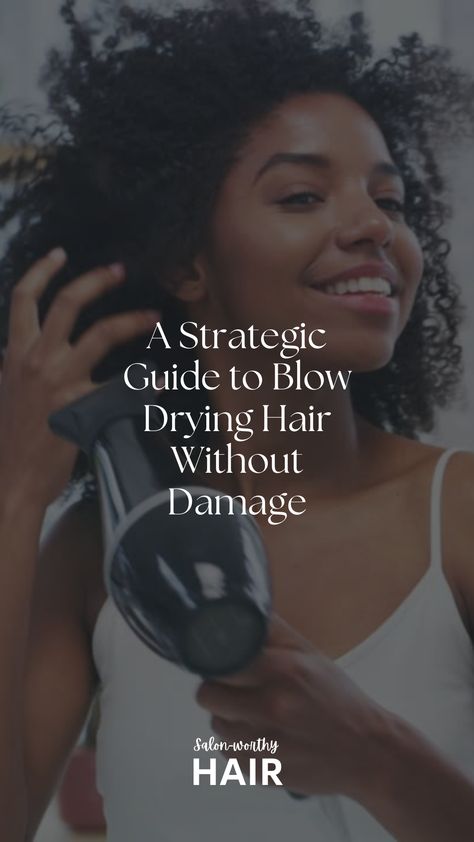 After washing, allow your hair to air-dry for 10-15 minutes before using a hair dryer. Your hair must be 70% to 80% dry. Never blow dry soaking wet hair. When hair is wet, it absorbs water and expands, swelling the cuticles. Applying intense heat from a dryer suddenly causes the cuticles to contract rapidly. #HairDryingTips #BlowDryingRoutine #HairCare #BeautyAdvice #HealthyLocks Hair Drying, Hair Concerns, Heat Protectant, Blow Dry Hair, Damaged Hair Repair, Beauty Advice, Leave In Conditioner, Hair Serum, Anti Frizz Products