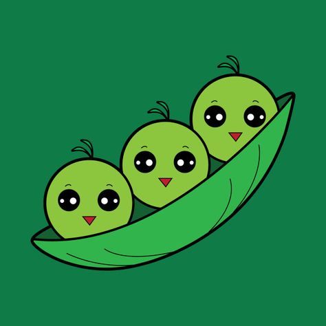 3 Peas In A Pod Drawing, Peas In A Pod Drawing, 3 Peas In A Pod, Three Peas In A Pod, Best Drawing Ideas, Peas In A Pod, Best Drawing, Needlepoint Stitches, Poster Designs