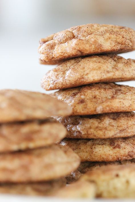 Vegan Banana Snickerdoodle Cookie Recipe Snickerdoodle Cookie Recipe, Vegan Snickerdoodles, Snickerdoodle Cookie, Gluten Free Protein, Snickerdoodle Cookies, Snickerdoodle Cookie Recipes, Vegan Banana, Cinnamon Banana, Bird Food