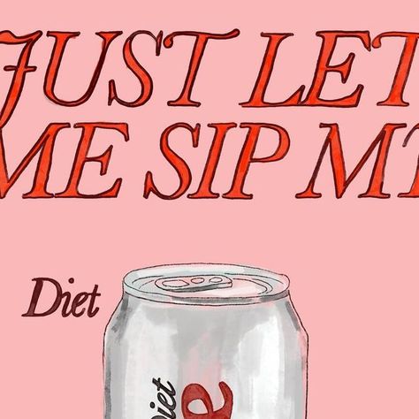 Louise Whittaker | Illustrated by Weezy on Instagram: "Okay, Diet Coke lovers I heard you, this one’s for you ♥️   Now available on my Shop!   #sodapop #illustratration #dopamineart #foodart #maximilisminteriors #myhomedecor #cola #cokecola #fizzypop #" Diet Coke Aesthetic, Coke Aesthetic, Coke Cola, Diet Coke, Soda Pop, Food Art, I Shop, Diet, Wall