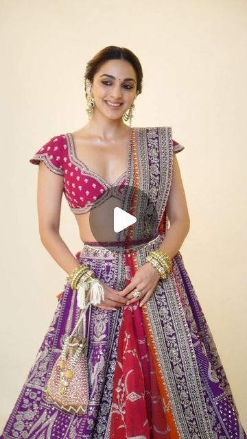 Kiara Advani Lehenga, Tanya Ghavri, Kiara Advani Outfits, Raas Leela, Story Of Krishna, Wedding Sarees, Kiara Advani, Desi Fashion, A Sea