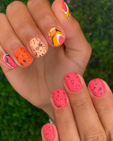 Egg Shell Nails, Shell Nails, Egg Shell, Orange Nails, Chic Nails, Matte Nails, Artist On Instagram, Egg Shells, Nail Artist