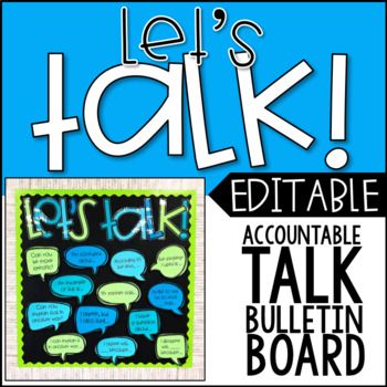 Accountable Talk Stems, Accountable Talk Posters, Stem Bulletin Boards, Slp Classroom, Reading Lab, Stem Posters, Accountable Talk, Simple Sentence, Student Collaboration