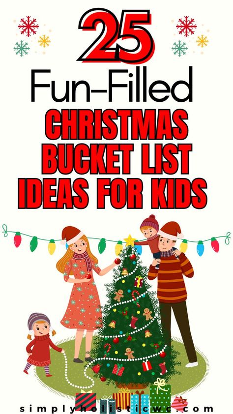 25 Unforgettable Couples christmas bucket list ideas Christmas Bucket List For Kids, Holiday Traditions For Kids, Christmas Movie Night Ideas, Movie Night Ideas For Kids, Story Time Activities, Christmas Bucket List Ideas, Traditions For Kids, Kids Christmas Activities, Events For Kids