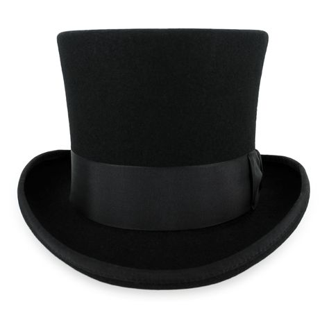 Belfry John Bull Classic Wool Top Hat Top Hat Costume, Mad Hatter Top Hat, Vampire Costumes, Pork Pie Hat, Mad Hatter Hats, Black Top Hat, John Brown, Types Of Hats, Hat Size Chart