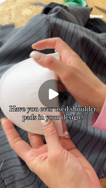 Tazzi 🪡 + Fashion creator & Tutorials on Instagram: "Have you ever struggled with achieving that seamless, professional look when attaching shoulder pads by hand??!!!😯  ✨ Fear not! In this comprehensive tutorial, discover the secrets to mastering the art of shoulder pad attachment. 🪡🔥  From precise stitching techniques to expert tips on placement, unlock the key to elevating your garment construction skills and achieving a flawless finish every time. ✨ 🪄   #fashiondesigner #sewing #tailoring #explore #summerstyle #summerfashion #igreels #explorepage #trendingreels #patternmaker #patternmaking #sewingcommunity  #slowfashion #upcyclefashion #handmade #patchwork #upcycledfashion #vintagefabric #smallbusiness #sewing #ilovesewing  #secondhandfashion #ethicalfashion #sustainablefashion #re Diy Shoulder Pads, Shoulder Pads Fashion, Sewing Tailoring, Shoulder Pad Dress, Reworked Fashion, Garment Construction, Fashion Creator, Stitching Techniques, Upcycled Fashion