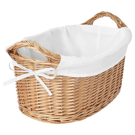 TOLKNING laundry basket, handmade willow, 11 gallon - IKEA Basket Laundry, Laundry Basket Aesthetic, Laundry Basket On Wheels, Christmas Baskets, Laundry Supplies, Clean Laundry, Bench With Storage, Wicker Laundry Basket, Wash Bags