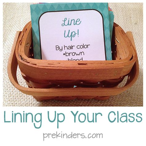 Ideas for Lining Up Your Class - has a freebie with cards to use for creative ways to line up. Preschool Transitions, Classroom Management Preschool, Teaching Classroom Management, Prek Classroom, Classroom Procedures, Classroom Behavior Management, Classroom Organisation, Lining Up, Classroom Behavior