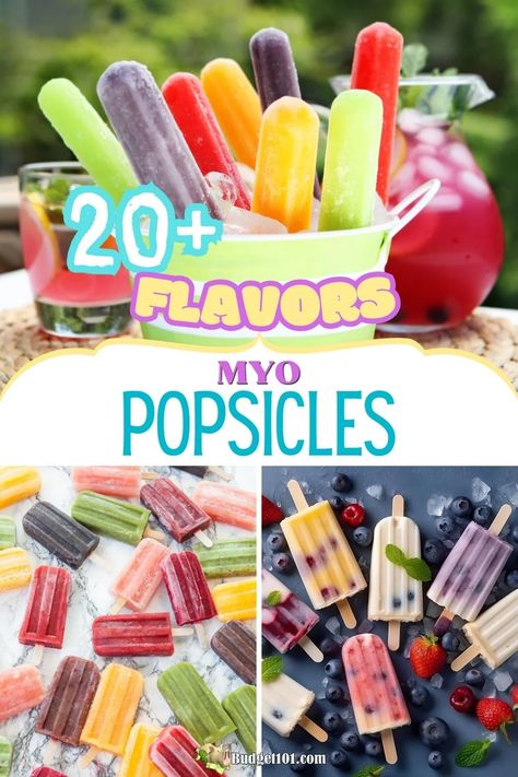 Kool-Aid Jell-O Popsicles  Budget-friendly recipe that uses pantry staples to make refreshing, homemade Kool-Aid Jell-O popsicles #Budget101 Kool Aid Popsicles, Jello Popsicles, Blue Raspberry Lemonade, Popsicles Recipe, Lime Lemonade, Dump Meals, Homemade Popsicles, Mango Fruit, Ramen Recipes