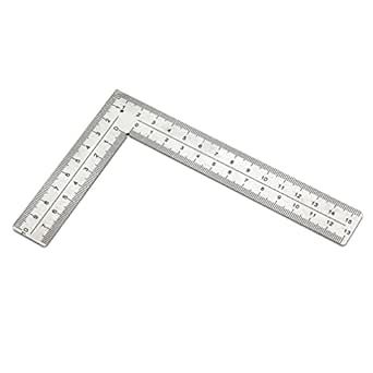 Carpenters Square, Craft Knife, Measurement Tools, Straight Lines, Right Angle, Workshop Equipment, L Shape, Ruler, 1 Inch