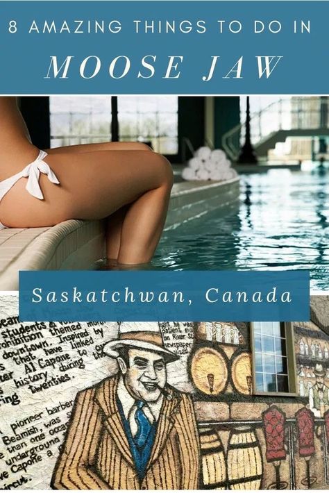 Headed to Saskatchewan? 5 Reasons why you need to stop in Moose Jaw Saskatchewan Travel, Moose Jaw, Temple Gardens, Saskatchewan Canada, Thermal Spa, Indoor Outdoor Pool, Canadian Travel, Canada Road Trip, Travel Canada