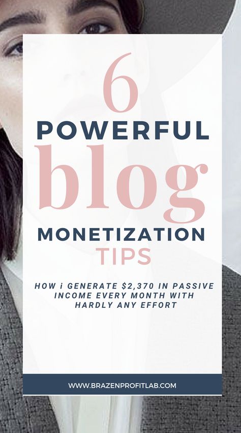 There are lots of different ways to monetise your blog, and in this post I share 6 tried and tested ways I've used to generate income from my blogs. #affiliatemarketing #bloggingtips #bloggingadvice #makemoneyonline Youtube Monetization, Blog Income Report, Shopify Business, Blog Business, Blog Monetization, Blog Strategy, Blog Income, Creating Passive Income, Revenue Streams