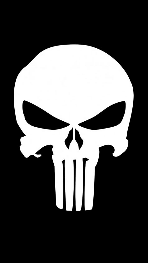 Punisher Logo Wallpapers, Punisher Wallpaper, Punisher Tattoo, Punisher Skull Logo, Punisher Artwork, Punisher Art, Punisher Logo, Iphone 5s Wallpaper, Amoled Wallpapers