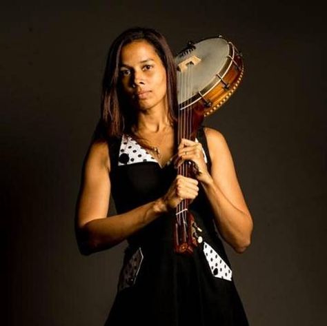 Rhiannon Giddens, NC musician with ‘unlimited talent,’ makes history with Steve Martin Prize Jessica Betts, Groovy Collage, Bluegrass Instruments, Banjo Art, Antique Violin, Contra Dance, Rhiannon Giddens, Three Musicians, Chocolate Drops