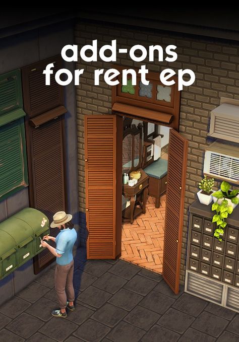 Addons for The Sims 4 For Rent - Sixam CC Sims 4 Addons Cc, Sims 4 Pack Add Ons, Rvsn Cc Sims 4, Sixam Cc Sims 4, Sims 4 Cc Add Ons, Downtown Sims 4 Cc, Sims 4 For Rent Cc, Sims 4 Rental, Sims 4 For Rent