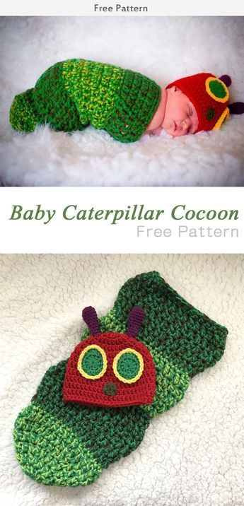 Caterpillar Cocoon, Crochet Caterpillar, Crochet Baby Cocoon Pattern, Baby Cocoon Pattern, Crochet Baby Photo Prop, Crochet Cocoon, Crochet Photo Props, Crochet Baby Cocoon, Crochet Baby Gifts