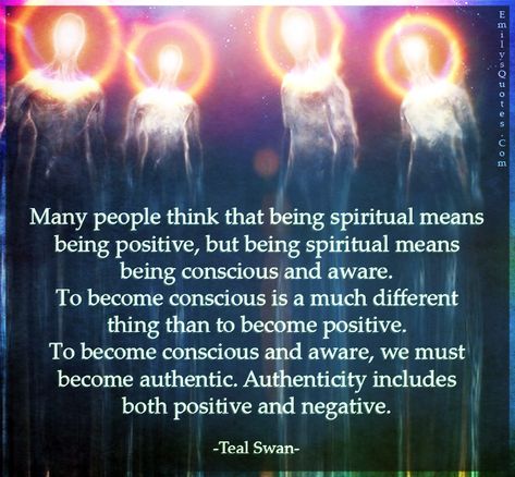 Many people think that being spiritual means being positive, but being spiritual means Being Spiritual, Teal Swan, Awakening Quotes, Spiritual Wisdom, Positive And Negative, Spirituality Energy, Spiritual Healing, Spiritual Journey, Spiritual Awakening