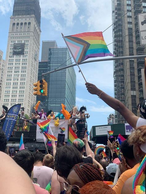 In NYC 2023 #parade #pride #nycpride #nyc #newyorknewyork #rainbow Nyc 2023, Nyc Pride, Pride Parade, Future Goals, York City, New York City, Rainbow, New York