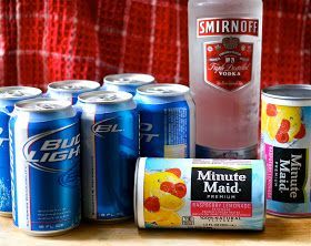 Pink Panty Dropper, Lemonade Concentrate, Minute Maid, Light Beer, Adult Drinks, Pink Lemonade, Party Drinks, Cocktail Drinks, Om Nom