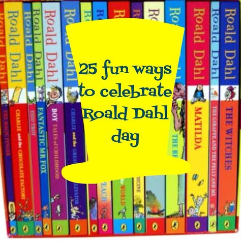 Foods, Activities and Crafts To Celebrate Roald Dahl Day - Diary of a First Child Bfg Activities, Mr Fox Movie, Roald Dahl Activities, Fantastic Mr Fox Movie, Ronald Dahl, Roald Dahl Day, The Twits, Author Study, Library Activities