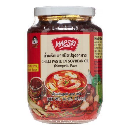 Chilli Paste in Soysauce Oil Namprik Pao ** Continue to the product at the image link.(It is Amazon affiliate link) #AsianFoodCollection Nam Prik Pao, Thai Chili Paste, Nam Prik, Tamarind Juice, Chilli Jam, Thai Chili, Gourmet Food Store, Chilli Paste, Dried Shrimp