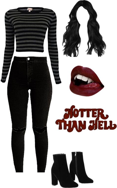 Grunge Vampire Outfit, Twilight Outfits Ideas, Vamp Goth Outfit, Casual Vampire Outfits, Vampire Inspired Outfits, Cute Gothic Outfits, Vampire Outfits, Emo Night, Scream Outfits