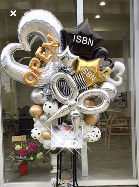 Beauty Salon Grand Opening Ideas, Barbershop Grand Opening Ideas, Salon Grand Opening Ideas Parties, Grand Opening Balloon Decor, Hair Salon Grand Opening Ideas, Salon Opening Party Ideas, Grand Opening Balloon Ideas, Salon Grand Opening Ideas, Grand Opening Balloons