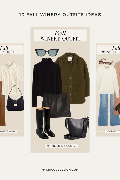 Napa Wine Tasting Outfit Winter, Bourbon Tasting Outfit, Napa Valley Winter Outfit, Wine Tasting Winter Outfit, What To Wear To A Winery In The Fall, Wine Country Outfit Fall, Winter Winery Outfit What To Wear, Cold Weather Wine Tasting Outfits, Napa Outfits Winter