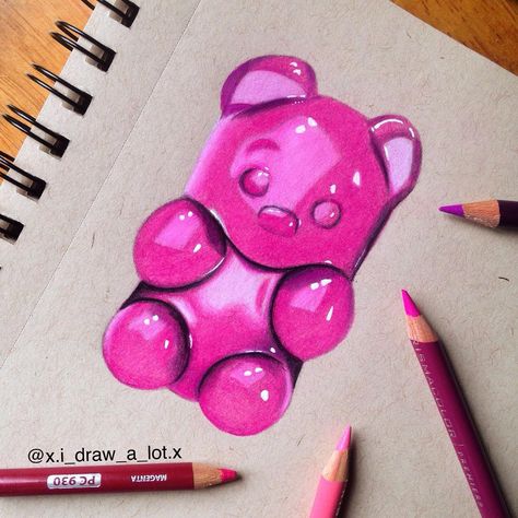 Candy crush soda saga gummy bear🐻🍭I got the idea from @hassan.draws😊Thoughts?💗 • • #art #drawing #drawings #artist #artistic #instagram #instartpics #ProArtists #instartist_ #iglobalpics #artsamazingz #graphity_arts #arts_secret #art_share #arts_help #arts_help #_art_help #artist #draw #drawings #like #follow Tumblr Doodles, Candy Crush Soda Saga, Candy Drawing, Crush Soda, Prismacolor Art, Realistic Pencil Drawings, Colored Pencil Artwork, Candy Art, Pencil Drawings Easy