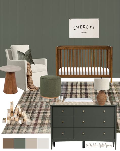 Shop Babyletto Gelato Natural Walnut … and other curated products on LTK, the easiest way to shop everything from your favorite creators. Neutral Nursery Theme Ideas, Country Club Nursery, Green Board And Batten Nursery, Dark Wood Nursery Furniture, Earth Tone Nursery Gender Neutral, Green And Navy Nursery, Green Crib Nursery, Masculine Nursery, Sw Rosemary