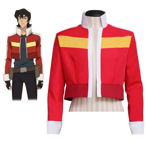 Voltron:+Legendary+Defender+Keith+Cosplay+Costume+Jacket+Adult+Anime+Cosplay+Costume Voltron Costume, Voltron Legendary Defender Keith, Voltron Cosplay, Keith Voltron, Cosplay Costumes For Men, Amazon List, Character Costume, Orange Coat, Stand Collar Jackets