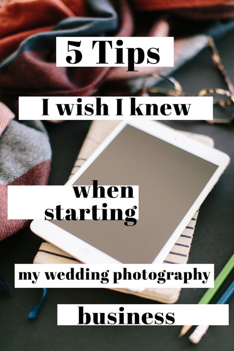 5 Tips I Wish I Knew When Starting My #Wedding Photography #Business Wedding Photographer Business, Photography Business Plan, Business Card Photographer, Photography Business Branding, Photography Business Marketing, Team Photography, Photography Business Cards, Wedding Photography Business, Corporate Photography