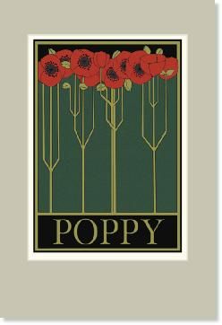 Poppy12x18 Lynne Bittner Fiori Art Deco, Art Deco Flowers, Art Nouveau Illustration, Art Deco Poster, Deco Poster, Deco Retro, Art And Craft Design, Arts Crafts Style, Poppy Print