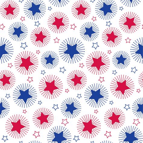 Seamless 4th Of July Print 8 by DonCabanza on DeviantArt Happy July 4th Images, July Flower, July Background, Patriotic Images, Apple Logo Wallpaper Iphone, Happy July, Hello Kitty Coloring, Card Making Crafts, Star Wallpaper