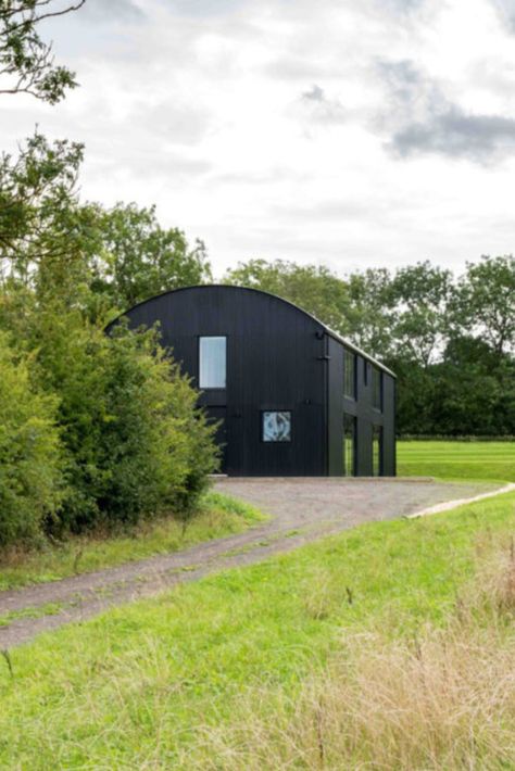 Modern Barn Conversion Interiors, Dutch Barn Conversion, Modern Irish Farmhouse, Converted Barn Homes, Barn Conversion Interiors, Irish Farmhouse, Uk Staycation, Kmart Home, Upside Down House