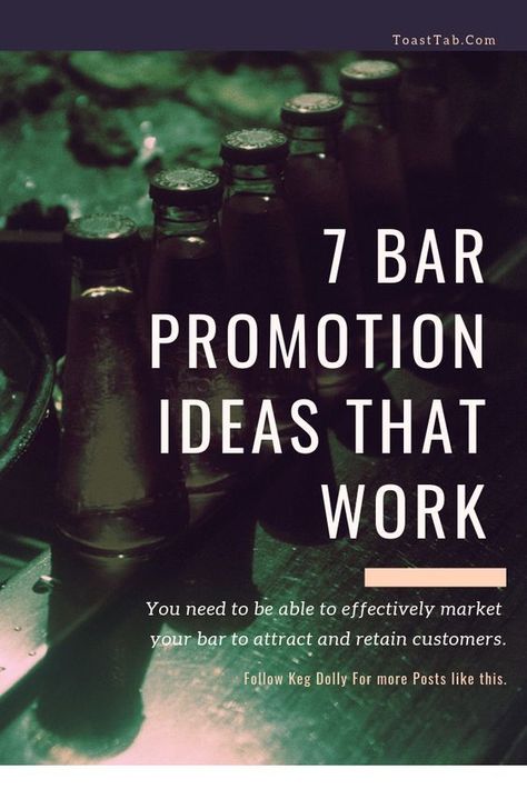 Opening a bar is a difficult task, but staying in business is even harder. That's why marketing is so crucial. Not only do different bar marketing strategies help to attract new customers, they keep them coming back. Bar Ideas For Restaurants Inspiration, Bar Grand Opening Ideas, Starting A Bar Business, Bar Events Ideas, Bar Business Ideas, Bar Marketing Ideas, Bar Promotion Ideas, Owning A Bar, Event Bartending