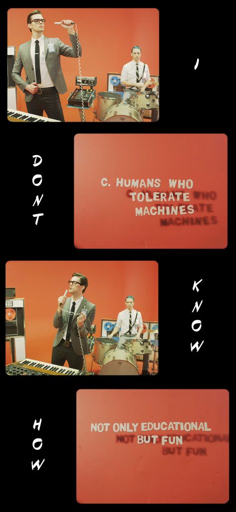 Idkhow Poster, Music Asks, Idkhow Wallpapers, Idkhow Aesthetic, 80s Tech, Music Suggestions, The Brobecks, Big Poster, Dallon Weekes