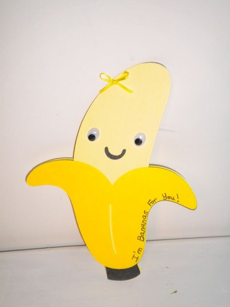 Banana Craft | Crafts and Worksheets for Preschool,Toddler and Kindergarten Preschool Food Crafts, Banana Craft, Banana Crafts, Preschool Letter Crafts, Fruit Crafts, Preschool Colors, Worksheets For Preschool, Earth Day Crafts, Plant Crafts