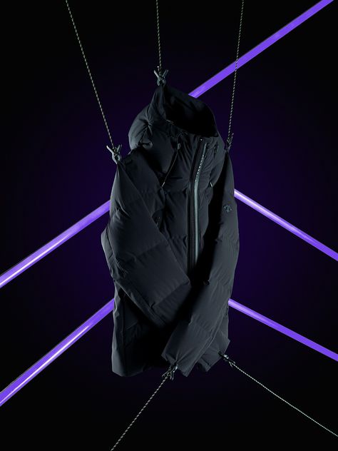 Futuristic Hooded Nylon Windbreaker, Moisture-wicking Nylon Windbreaker Techwear, Skiing Techwear Hooded Windbreaker, Nylon Moisture-wicking Techwear Windbreaker, Futuristic Photoshoot, Descente Allterrain, Gore-tex Long Sleeve Techwear Windbreaker, Japanese Town, Japanese Streetwear