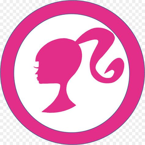 Barbie Silhouette Party, Barbie Mirror, Barbie Clipart, Party Drawing, House Barbie, Barbie Head, Barbie Silhouette, Free Barbie, Head Silhouette