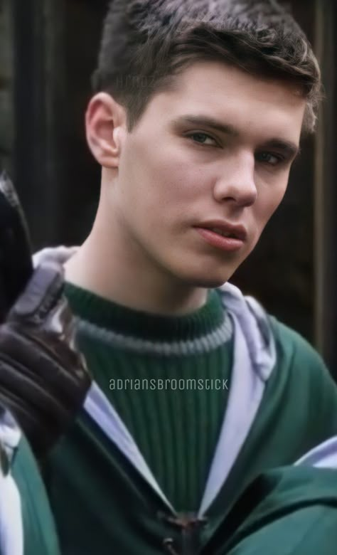 #adrianpucey #harrypotter #hogwarts #slytherin Adrian Pucey Fanart, Adrian Pucey Fan Cast, Adrien Pucey, Slytherin Fanart, Adrian Pucey, Hogwarts Quidditch, Hogwarts Slytherin, Harry Potter Toms, Script Doctor