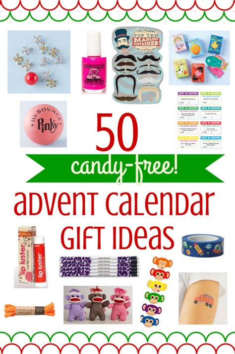 50 Ideas for candy-free Advent calendar gifts - Savvy Sassy Moms Diy Advent Calendar Fillers, Calendar Gift Ideas, Advent Calendar Fillers, Homemade Advent Calendars, Advent Calendar Ideas, Calendar Gift, Advent Calendar Gifts, Gift Ideas For Kids, Blank Calendar Template