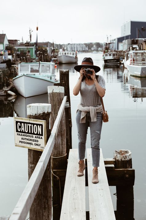 Portland Maine Outfit, Maine Outfits Summer, Maine Vibes, Brindleton Bay, Coastal Cabin, Maine Winter, September Outfits, Lobster Boat, Fishing Dock