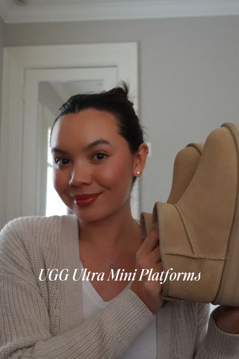 Unboxing and first impressions of the viral UGG Ultra Mini Platforms in Mustard Seed Ugg Ultra Mini Platform Mustard Seed, Mustard Seed Ugg Outfit, Ultra Mini Platform Uggs Outfit, Ugg Ultra Mini Platform, Mini Ugg Boots, Ugg Classic Mini Ii, Ugg Ultra Mini, Chestnut Uggs, Open Me