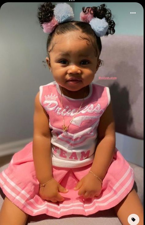 Mixed Newborn Baby Girl, Aaliyah Alyce, Wacky Hair Day, Mommy And Baby Pictures, Cute Mixed Babies, Cute Black Babies, Beautiful Black Babies, Fashion Baby Girl Outfits